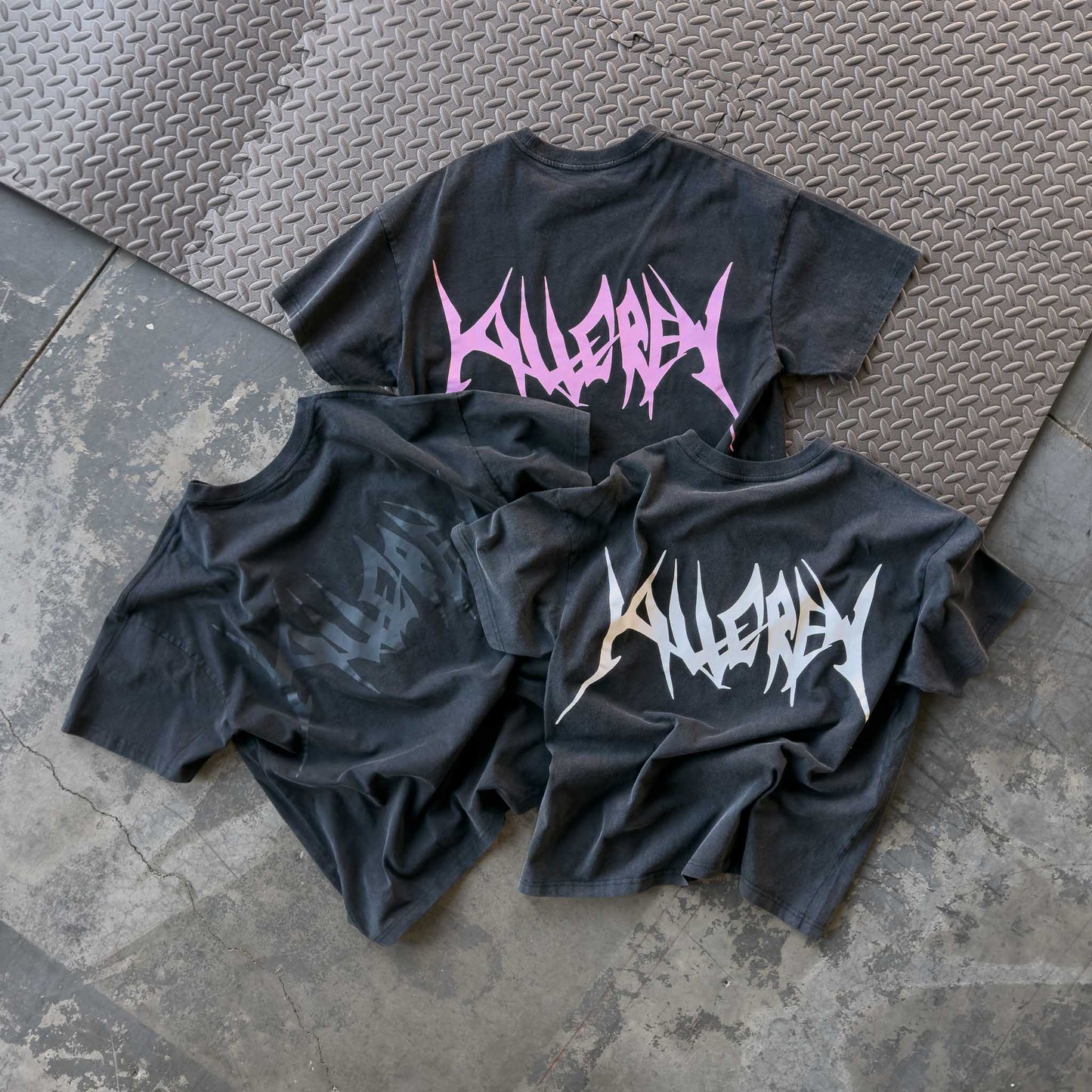 RELAXED FIT LUX "COMFORT ZONE" T-SHIRT - BLACKOUT