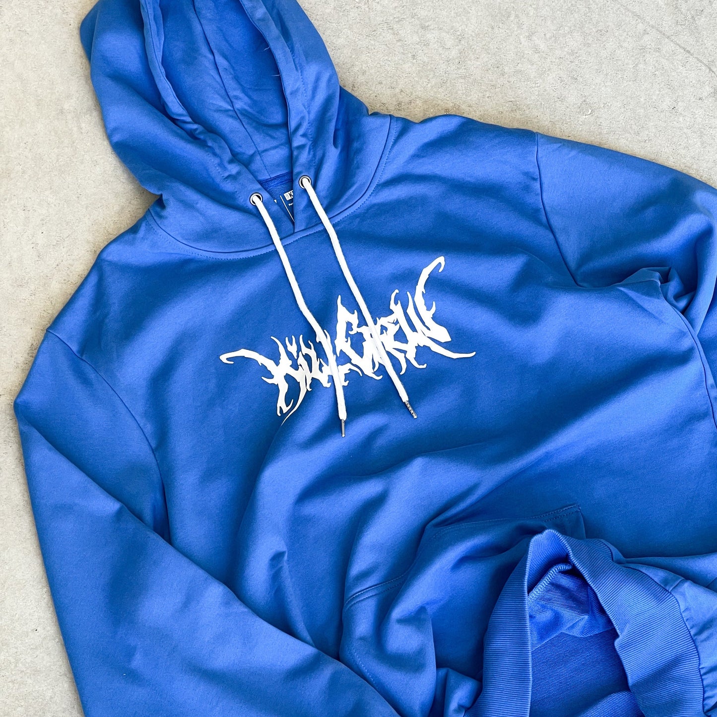 THE GYM IS MY PSYCH WARD HOODIE - BLUE