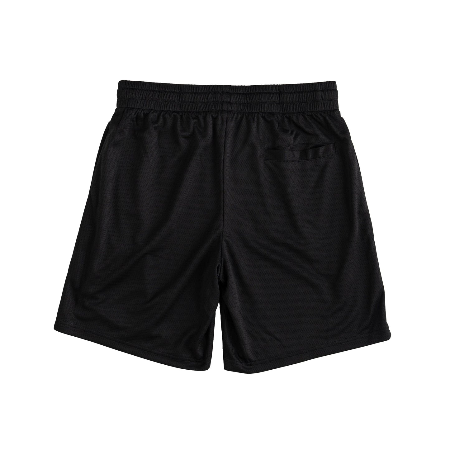 RELAXED CUT FLAME SHORTS - BLACK / GREEN