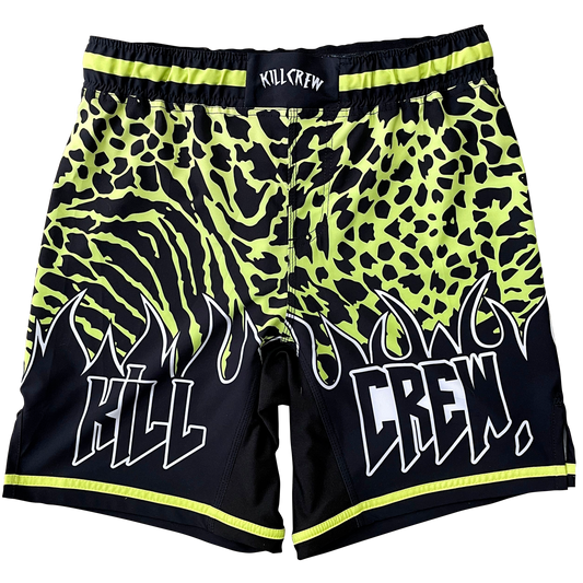 BSEM FIGHT SHORTS (RELAXED CUT) - GREEN