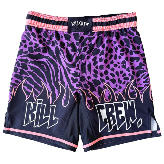 BSEM FIGHT SHORTS (RELAXED CUT) - PURPLE