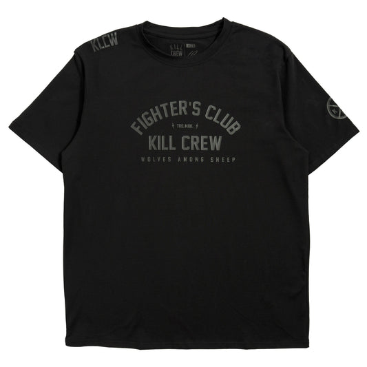 FIGHTER'S CLUB T-SHIRT - BLACKOUT