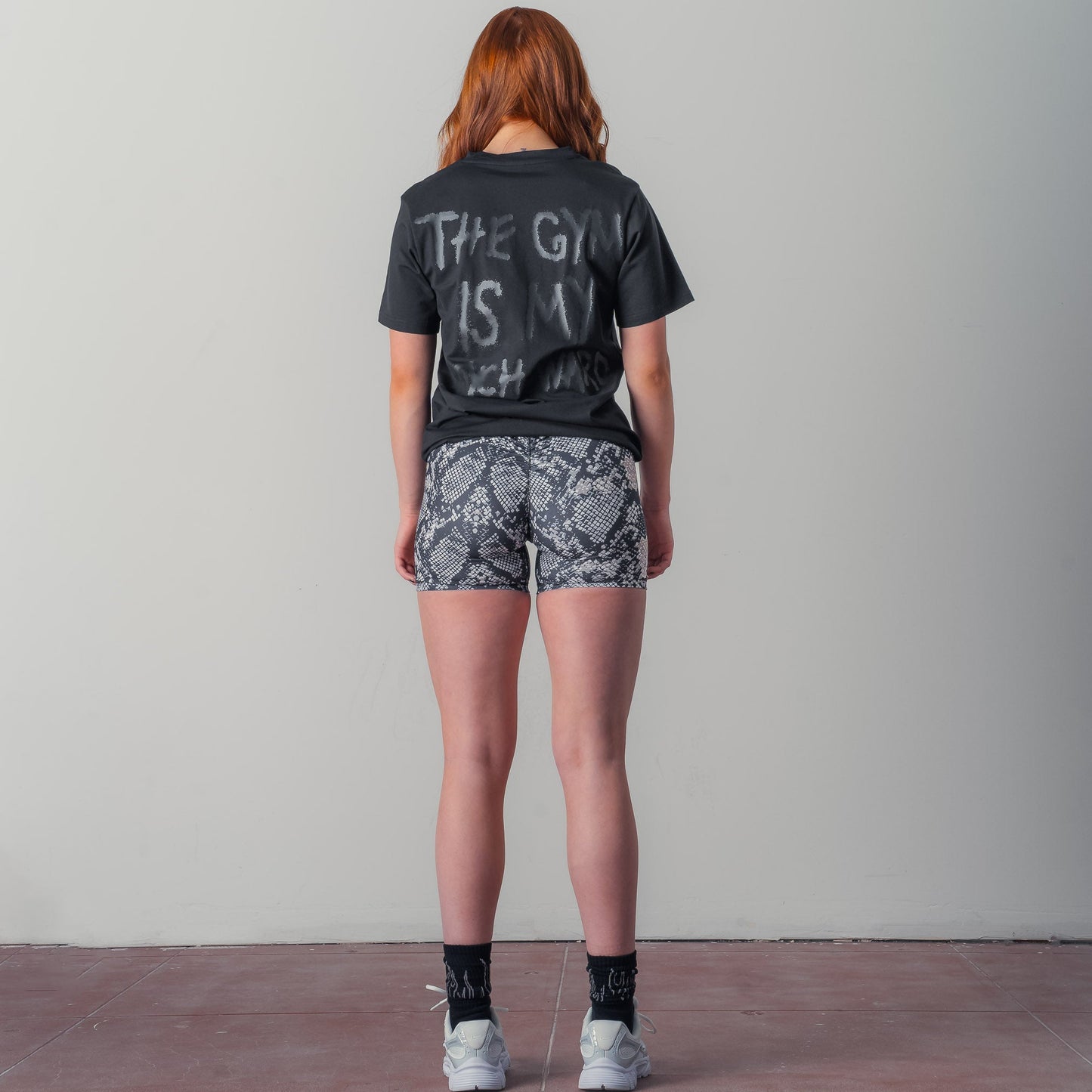 THE GYM IS MY PSYCH WARD T-SHIRT - BLACKOUT