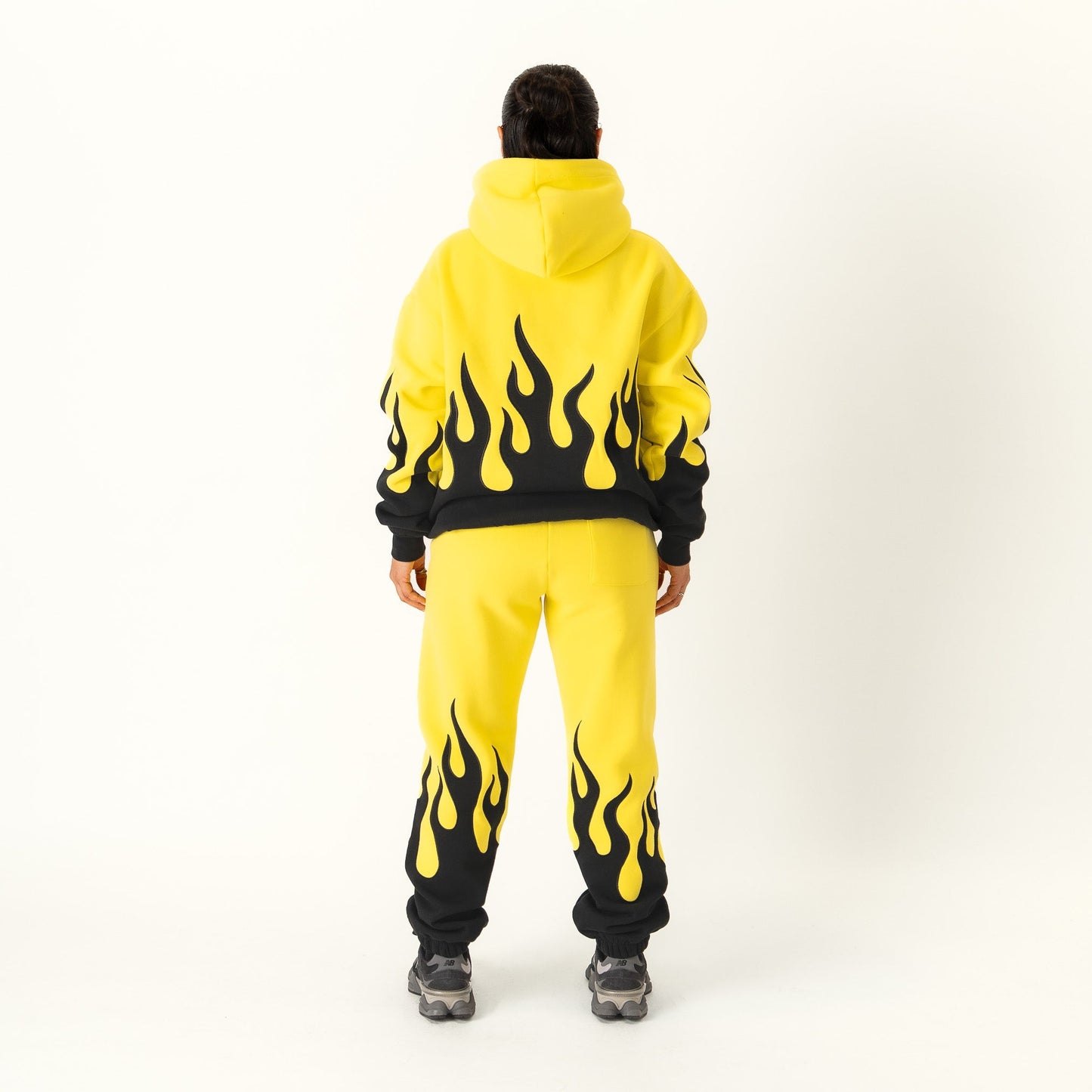 PREMIUM HEATER SWEATS - YELLOW / BLACK