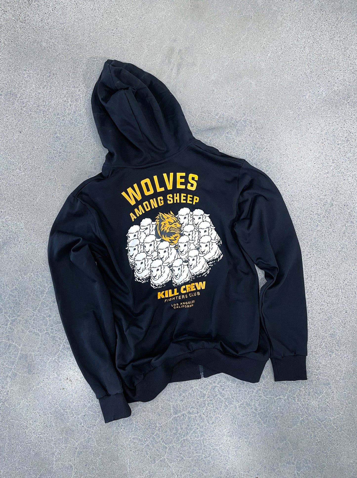 WOLVES AMONG SHEEP ZIP UP