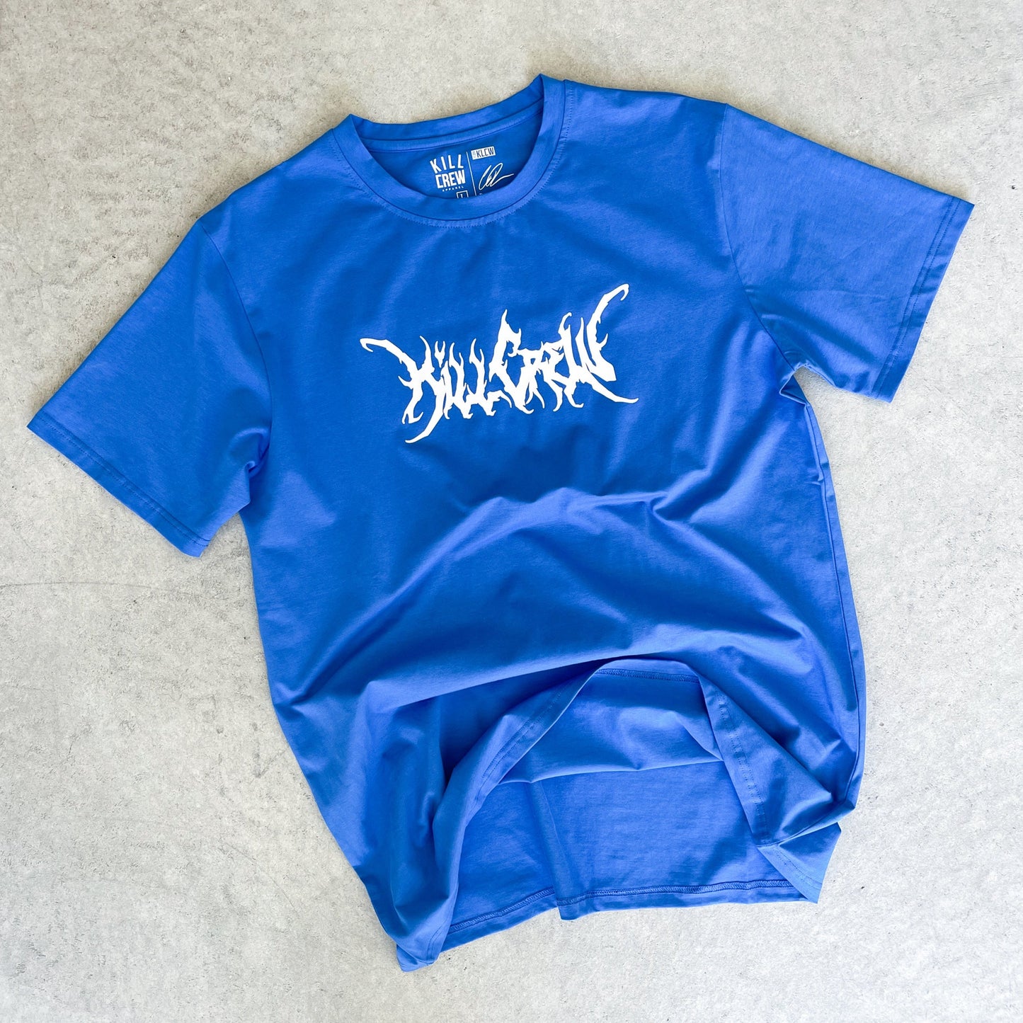 THE GYM IS MY PSYCH WARD T-SHIRT - BLUE