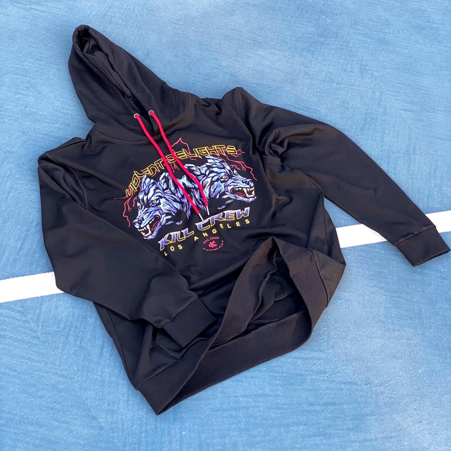 VIOLENT DELIGHTS HOODIE - BLACK