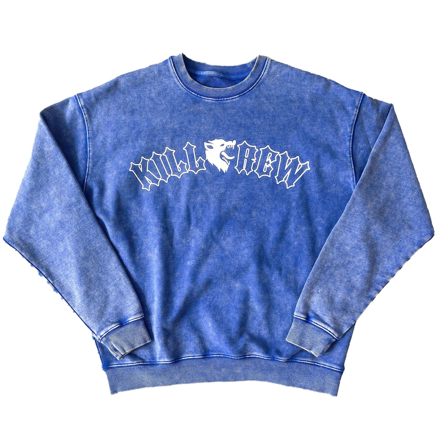 HEAVYWEIGHT LUX "TO KILL" CREW NECK - BLUE