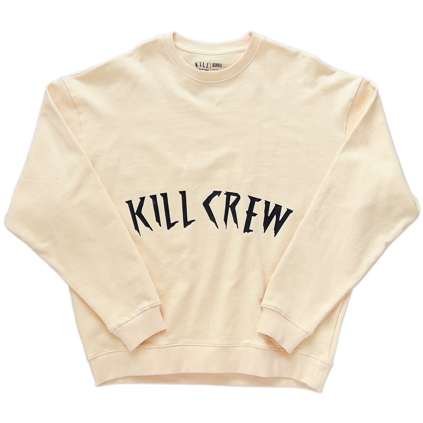 HEAVYWEIGHT LUX "KILL CREW" CREW NECK - CREAM
