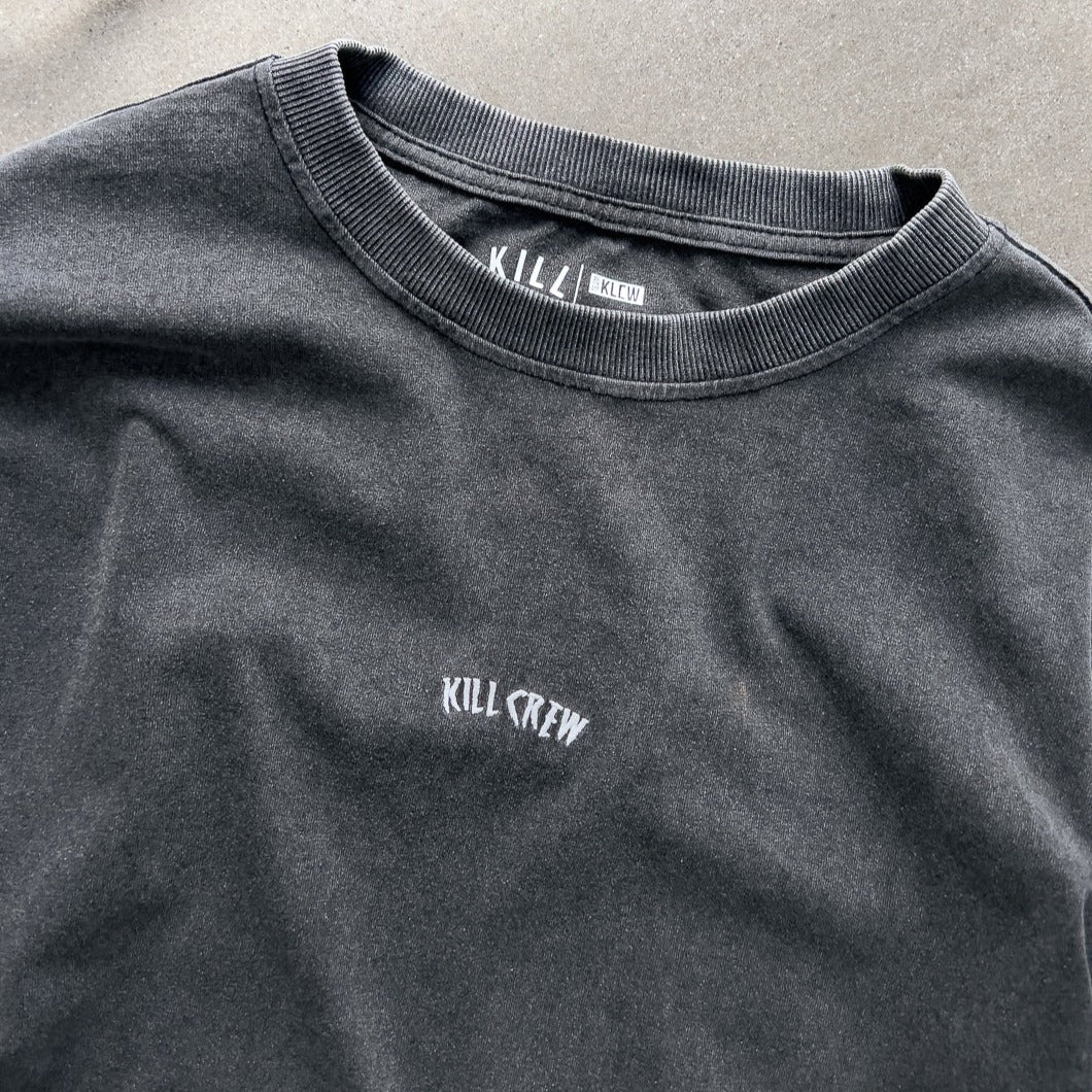 RELAXED FIT LUX "SIMPLE" T-SHIRT - BLACK