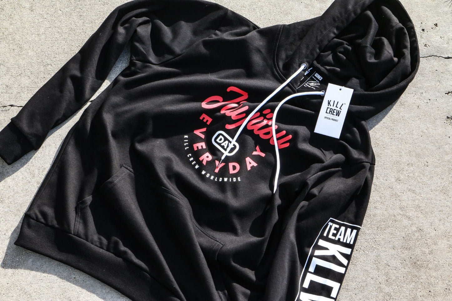 JIU JITSU DAY EVERYDAY HOODIE - BLACK
