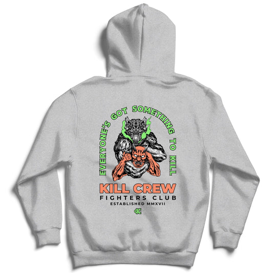 INNER DEMONS HOODIE - GREY