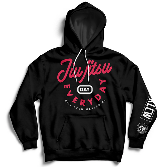 JIU JITSU DAY EVERYDAY HOODIE - BLACK