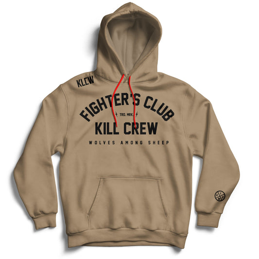 FIGHTER'S CLUB HOODIE - SAND