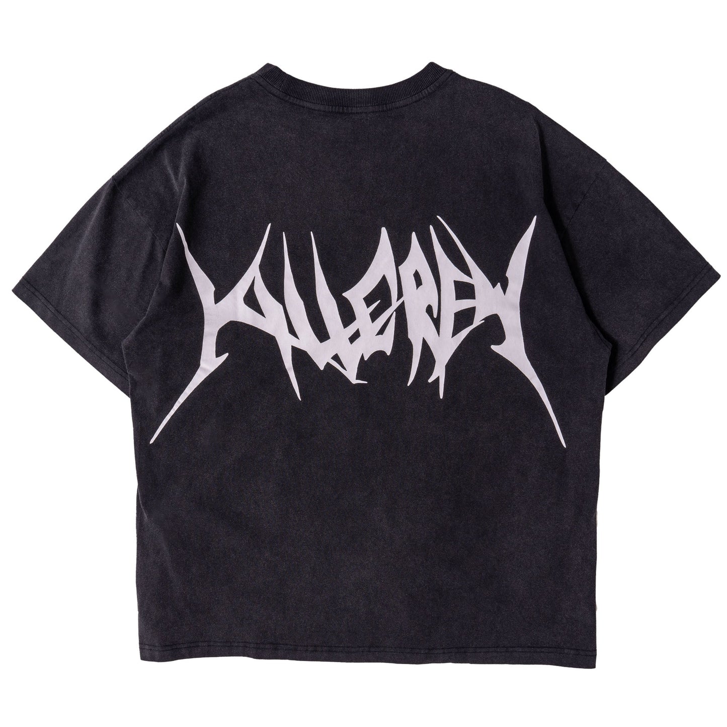 RELAXED FIT LUX "COMFORT ZONE" T-SHIRT - BLACK / WHITE