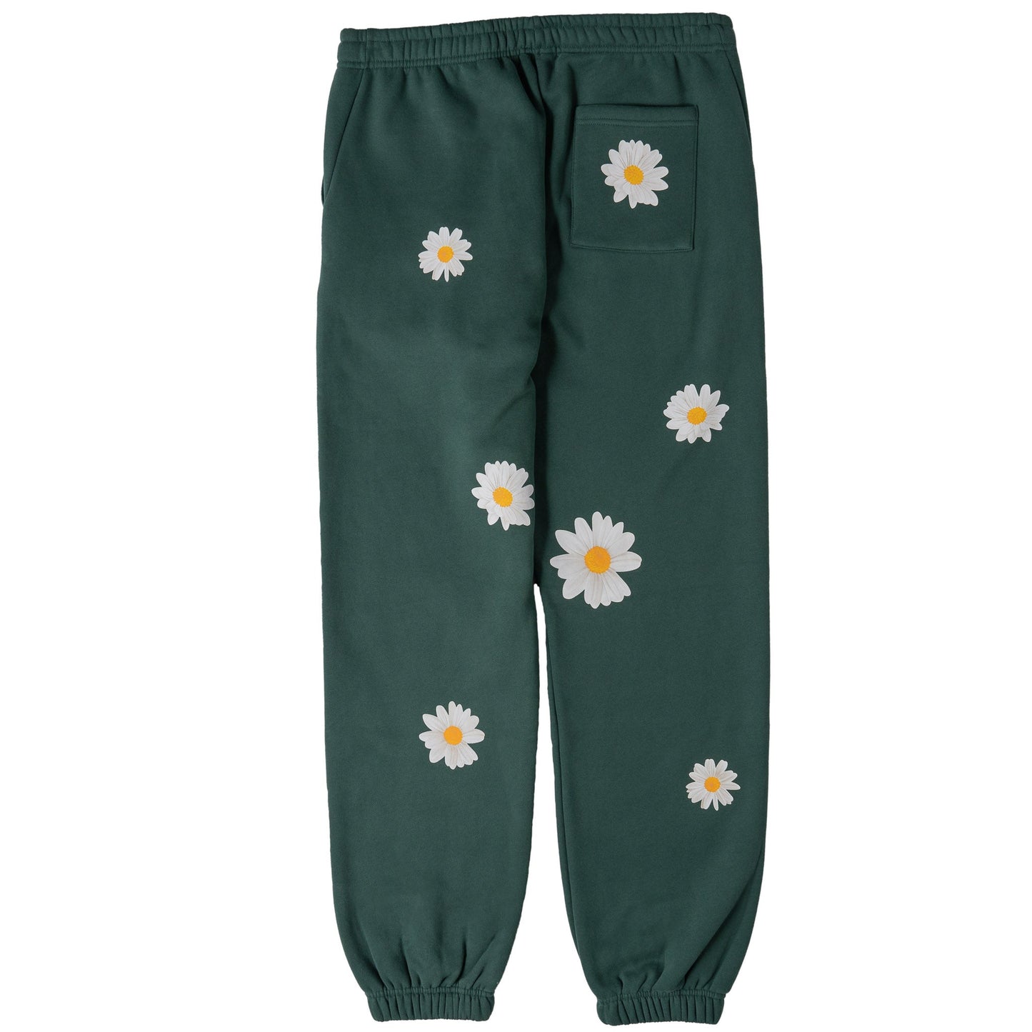 OVERSIZED LUX "DAISY" SWEATPANTS - GREEN