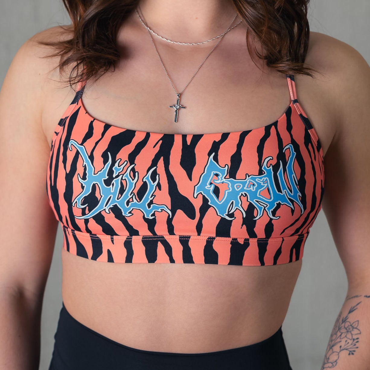 ALIEN SPORTS BRA - ORANGE