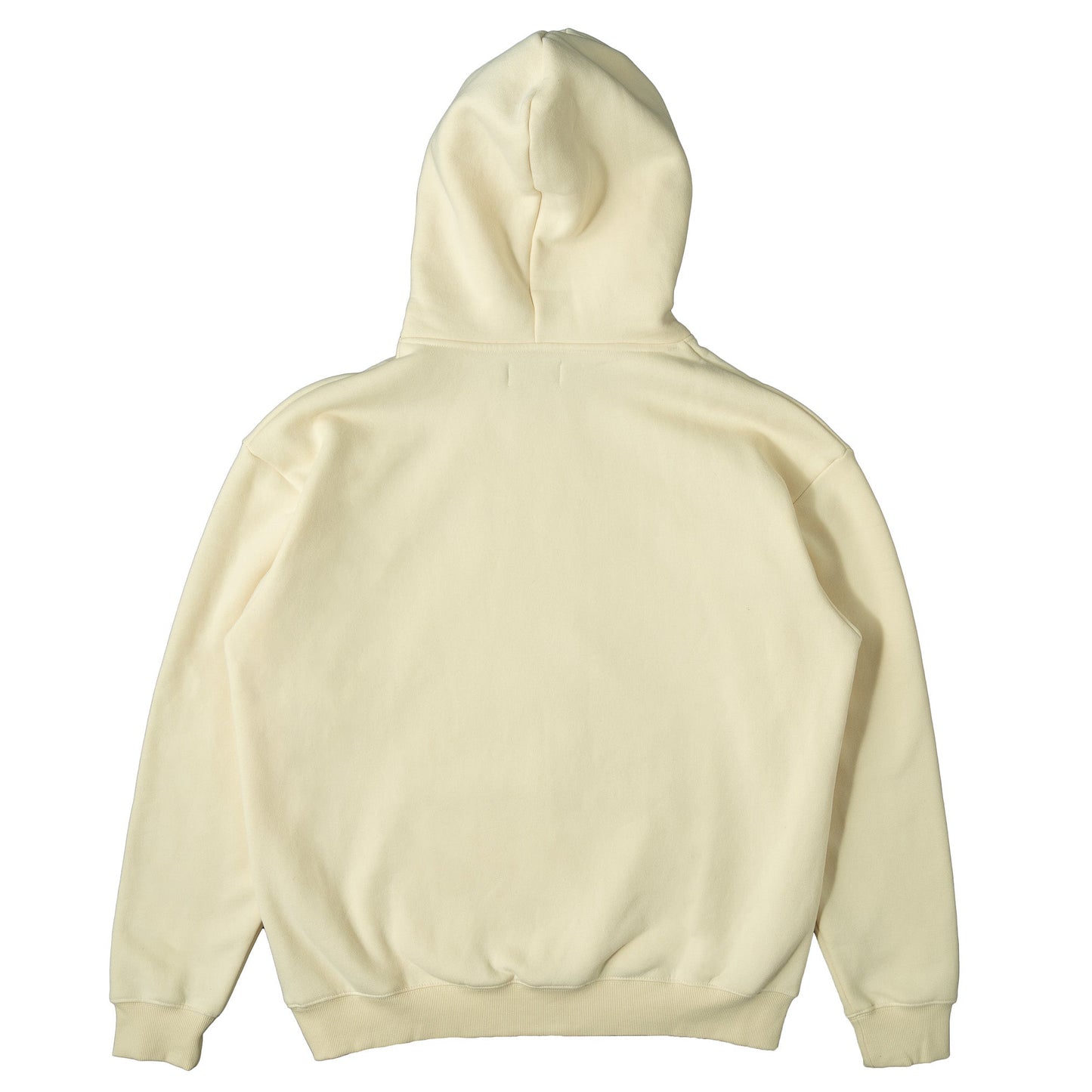 OVERSIZED LUX "PSYCHOTIC CLOWN" HOODIE - CREAM