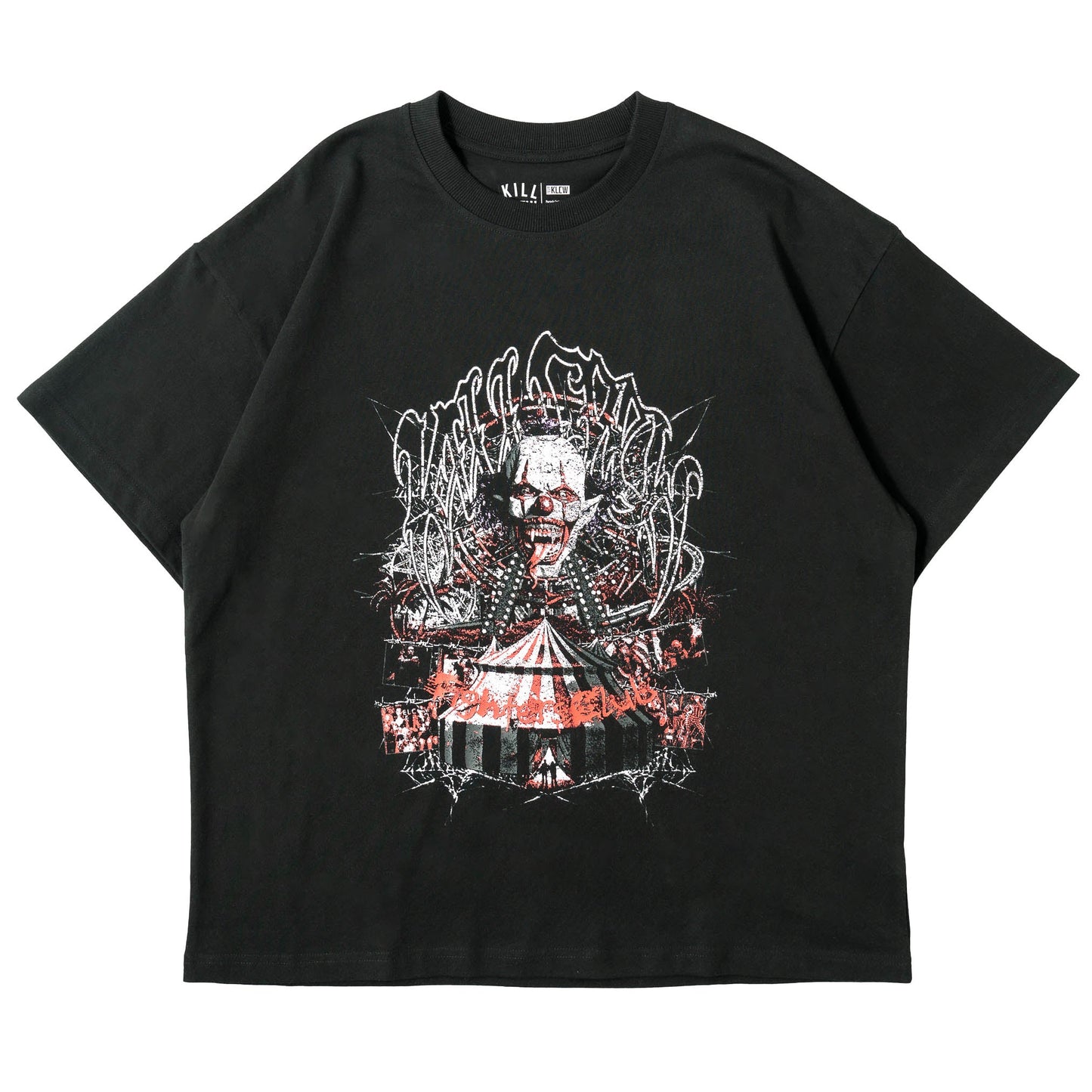 RELAXED FIT LUX CARNIVAL T-SHIRT - BLACK