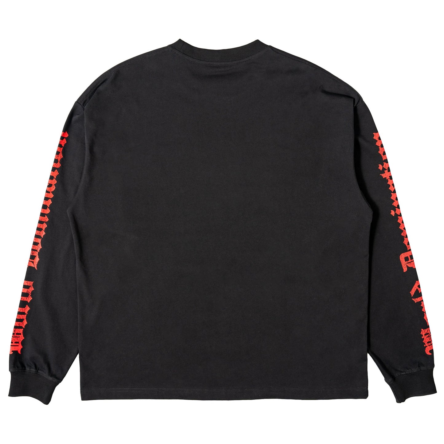 WORLD DOMINATION "GHOUL" LONG SLEEVE T-SHIRT - BLACK