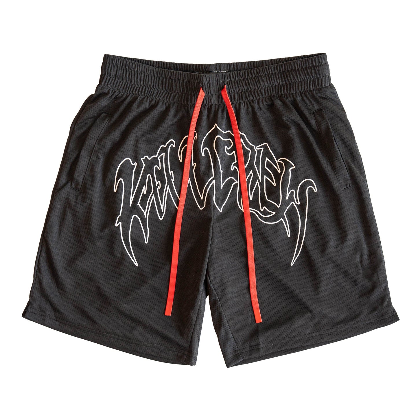 RELAXED CUT "CLASSIC" SHORTS - BLACK / WHITE