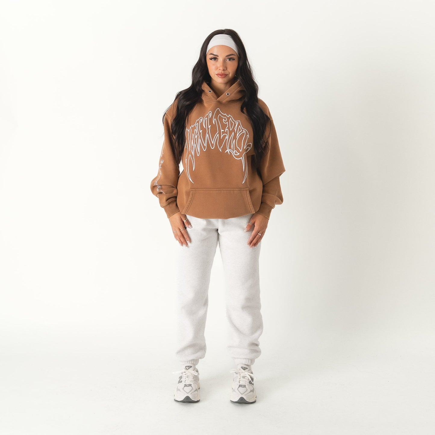 KILL CREW OVERSIZED LUX HOODIE - SAND