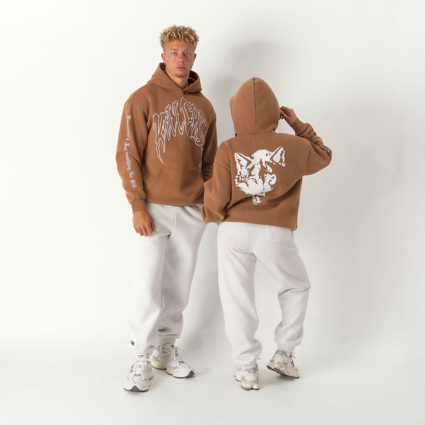 KILL CREW OVERSIZED LUX HOODIE - SAND