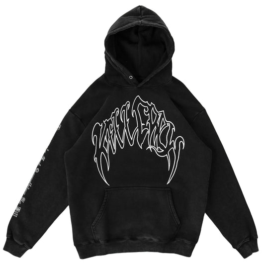 KILL CREW OVERSIZED LUX HOODIE - BLACK