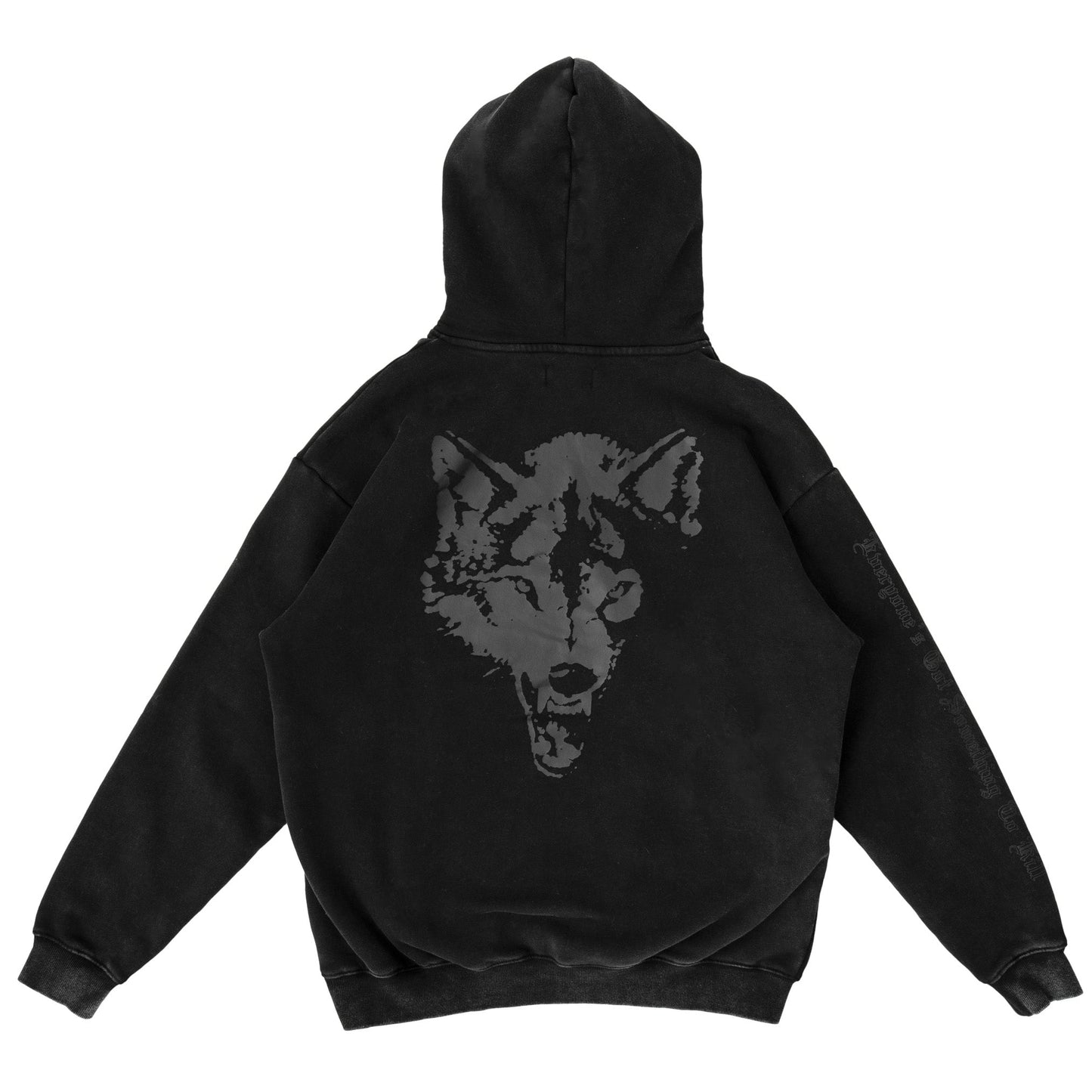 KILL CREW OVERSIZED LUX HOODIE - BLACKOUT