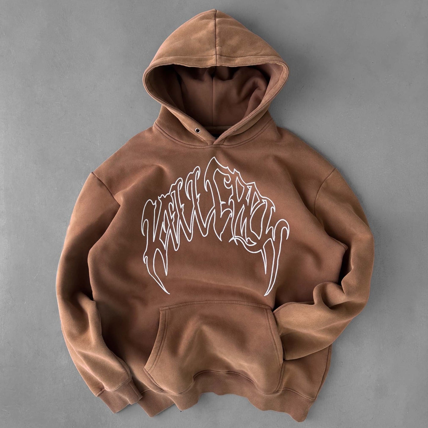 KILL CREW OVERSIZED LUX HOODIE - SAND