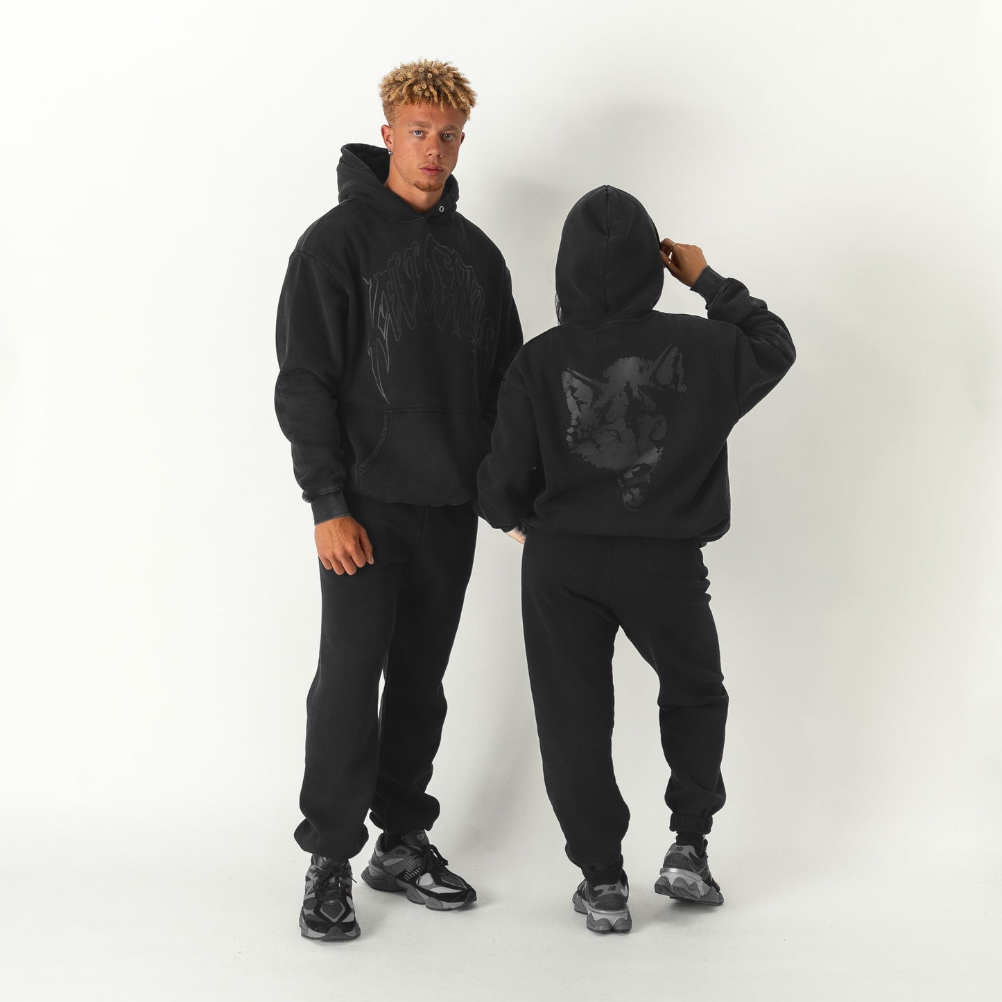 KILL CREW OVERSIZED LUX HOODIE - BLACKOUT