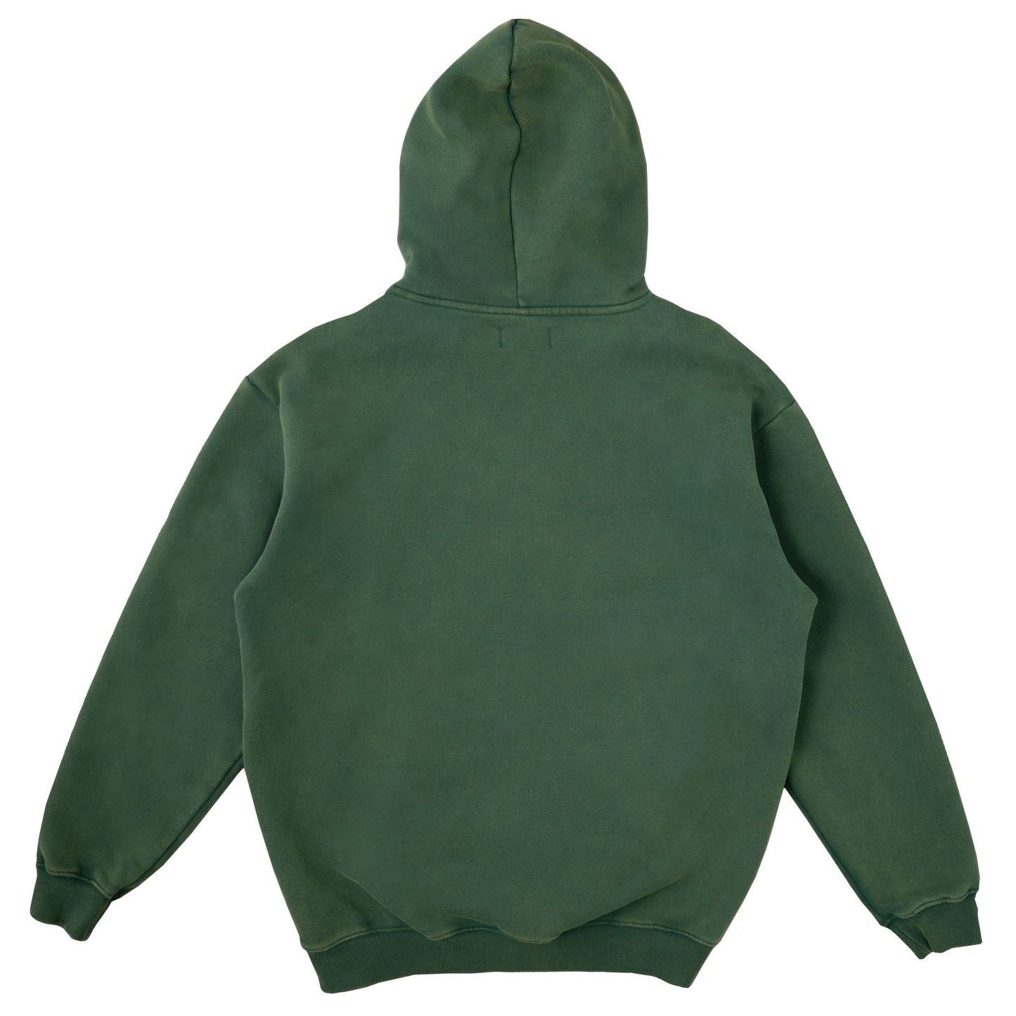 OVERSIZED LUX "SCRIPT" HOODIE - GREEN / GOLD