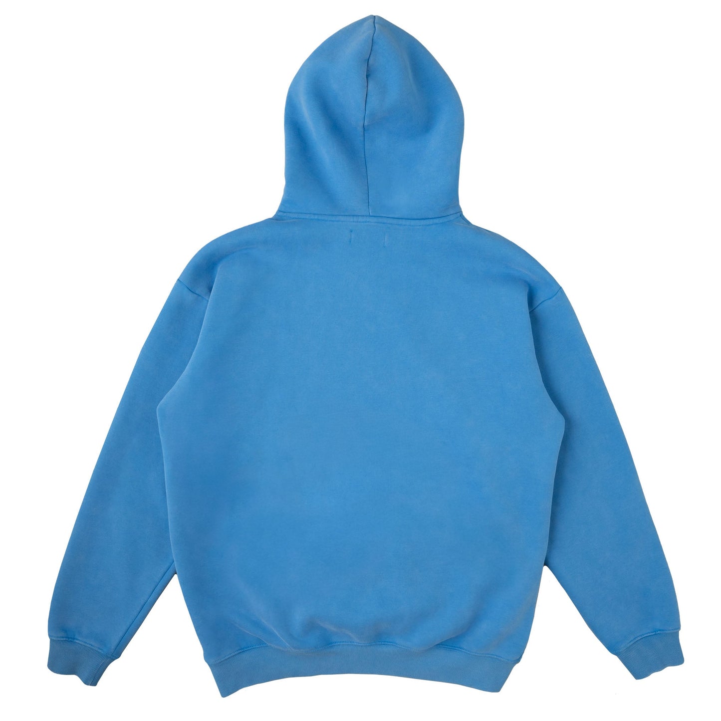 OVERSIZED LUX "SCRIPT" HOODIE - BLUE / GOLD