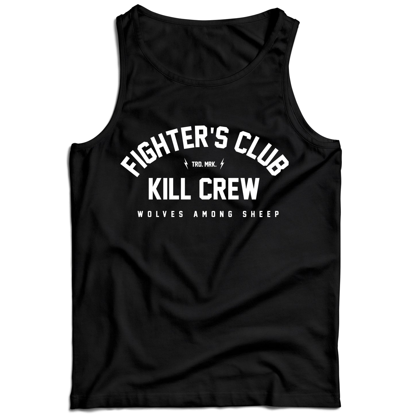 FIGHTER'S CLUB TANK TOP - BLACK