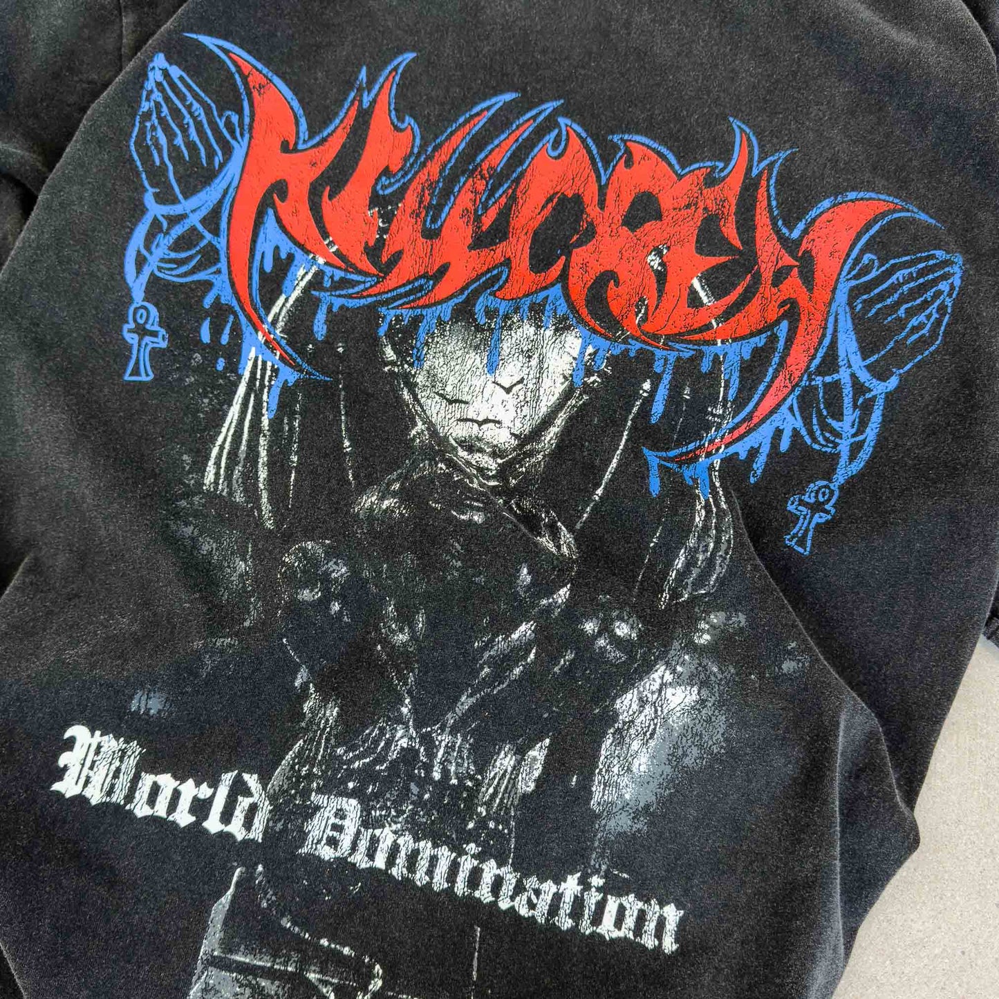 RELAXED FIT LUX WORLD DOMINATION T-SHIRT