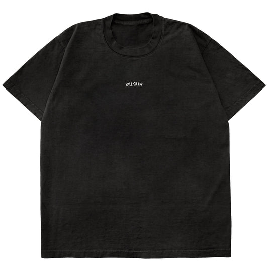 RELAXED FIT LUX "SIMPLE" T-SHIRT - BLACK