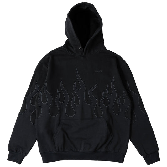 OVERSIZED PREMIUM HEATER HOODIE - BLACKOUT