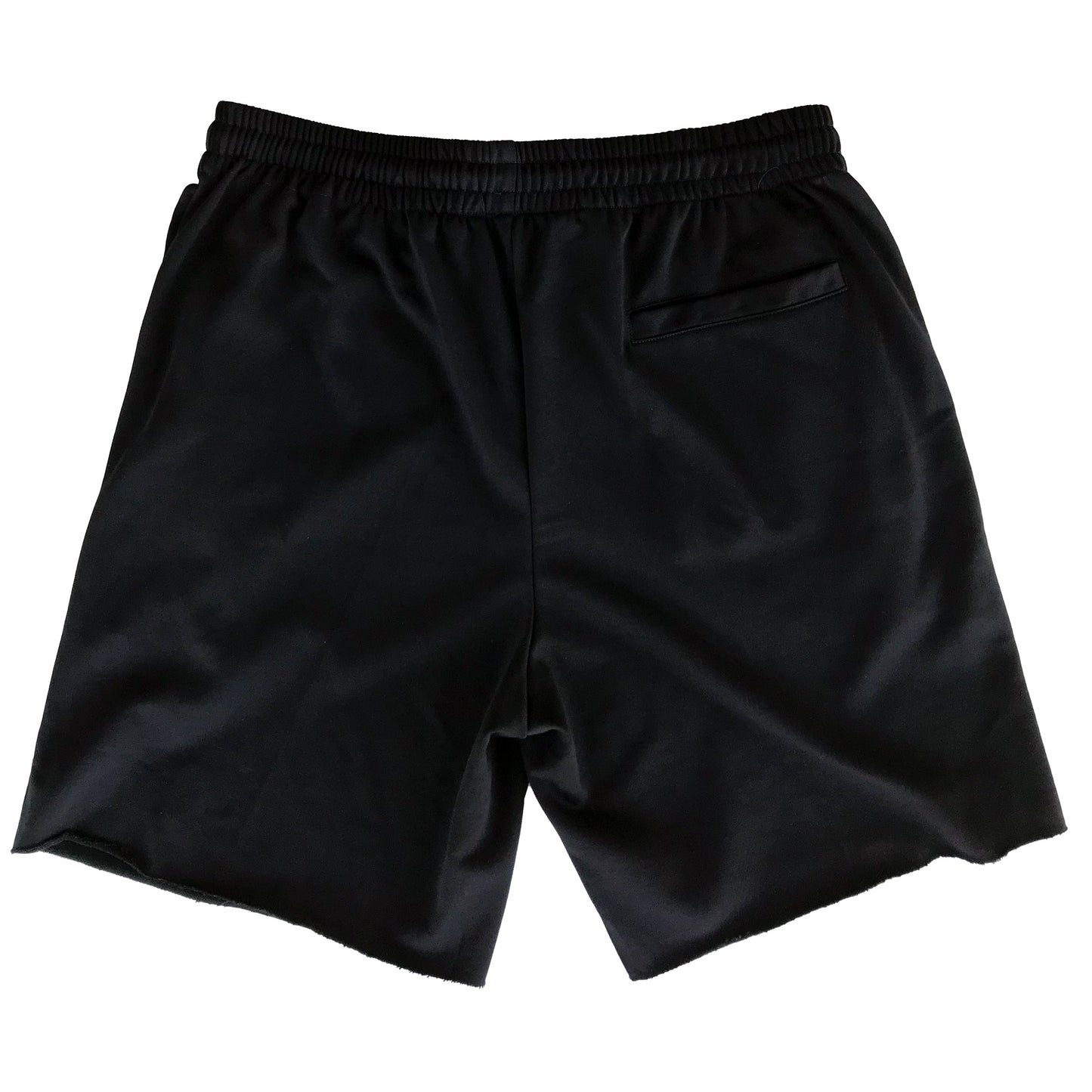 RELAXED CUT FIGHTER'S CLUB SHORTS - BLACK