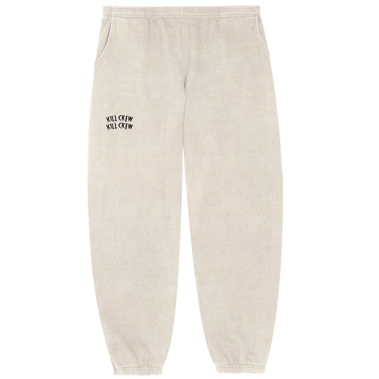 HEAVYWEIGHT LUX "SIMPLE" SWEATPANTS - CREAM