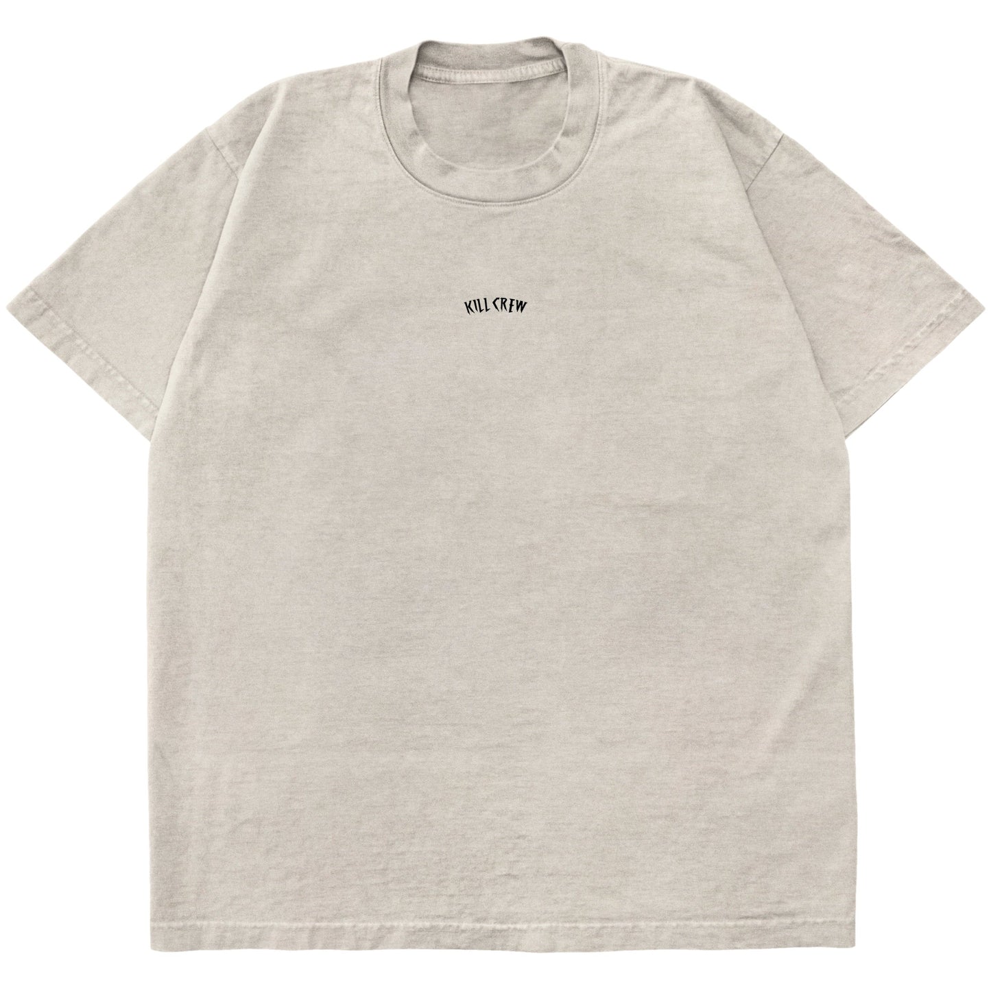 RELAXED FIT LUX "SIMPLE" T-SHIRT - CREAM
