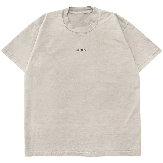 RELAXED FIT LUX "SIMPLE" T-SHIRT - CREAM