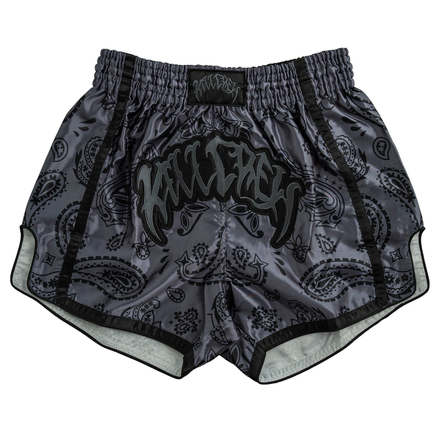 BANDANA FIGHT SHORTS - BLACKOUT
