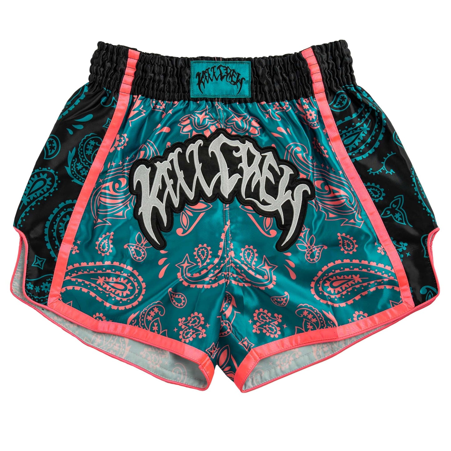 BANDANA FIGHT SHORTS - WATERMELON