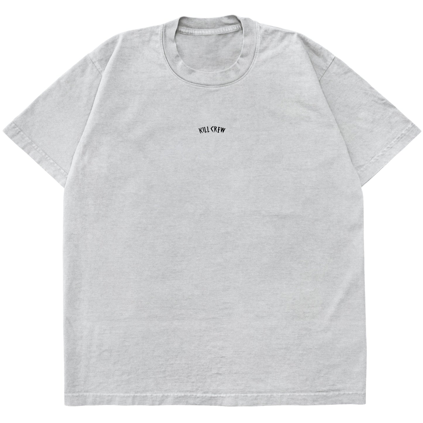 RELAXED FIT LUX "SIMPLE" T-SHIRT - GREY