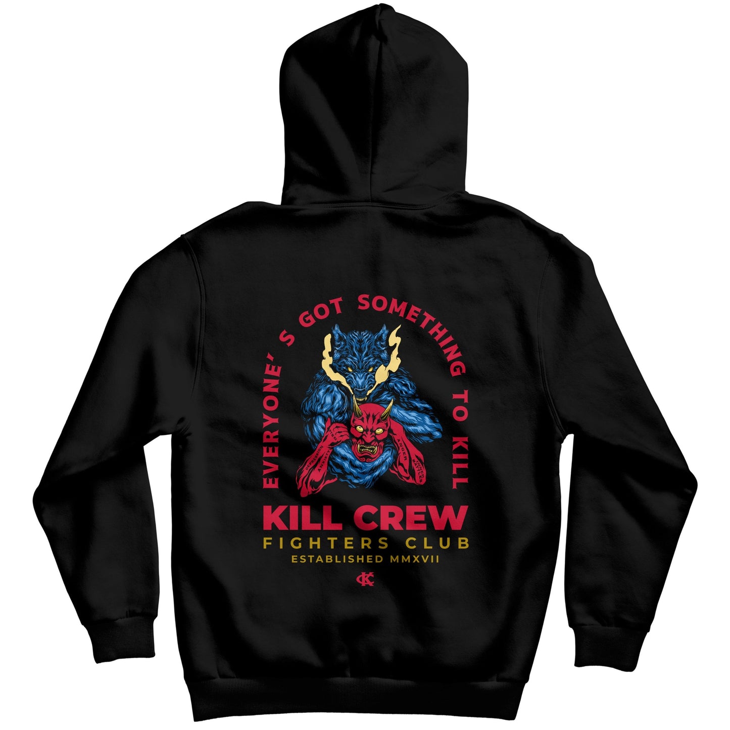 INNER DEMONS HOODIE - BLACK