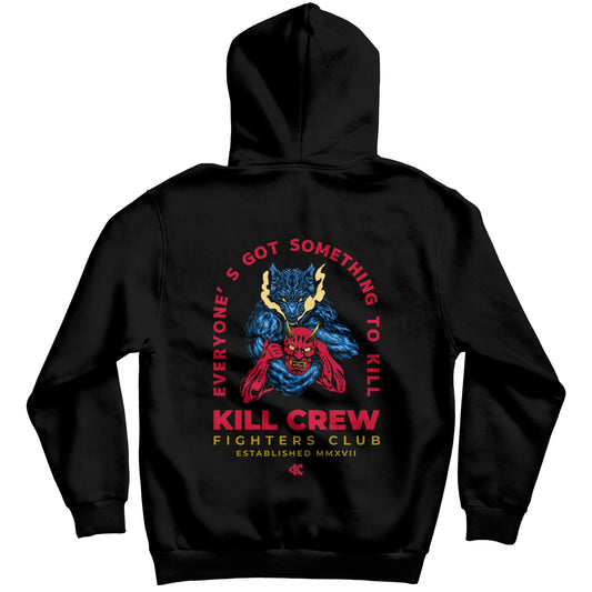 INNER DEMONS HOODIE - BLACK