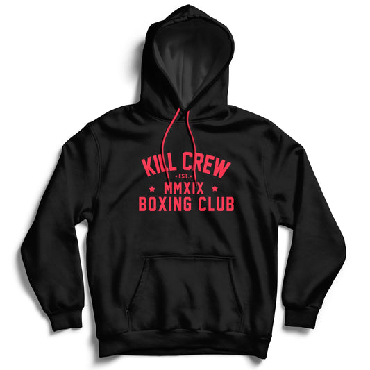 BOXING CLUB HOODIE - BLACK