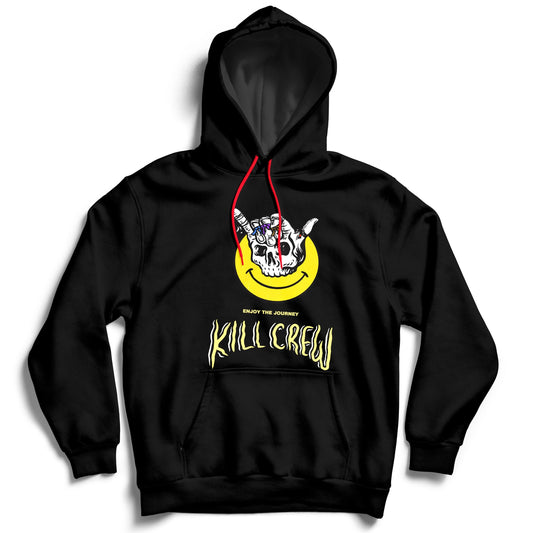 ENJOY THE JOURNEY HOODIE - BLACK