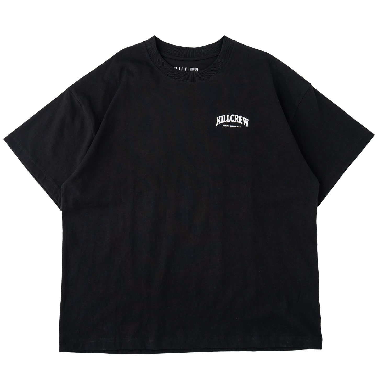 RELAXED FIT BOXING DEPARTMENT T-SHIRT - BLACK / WHITE