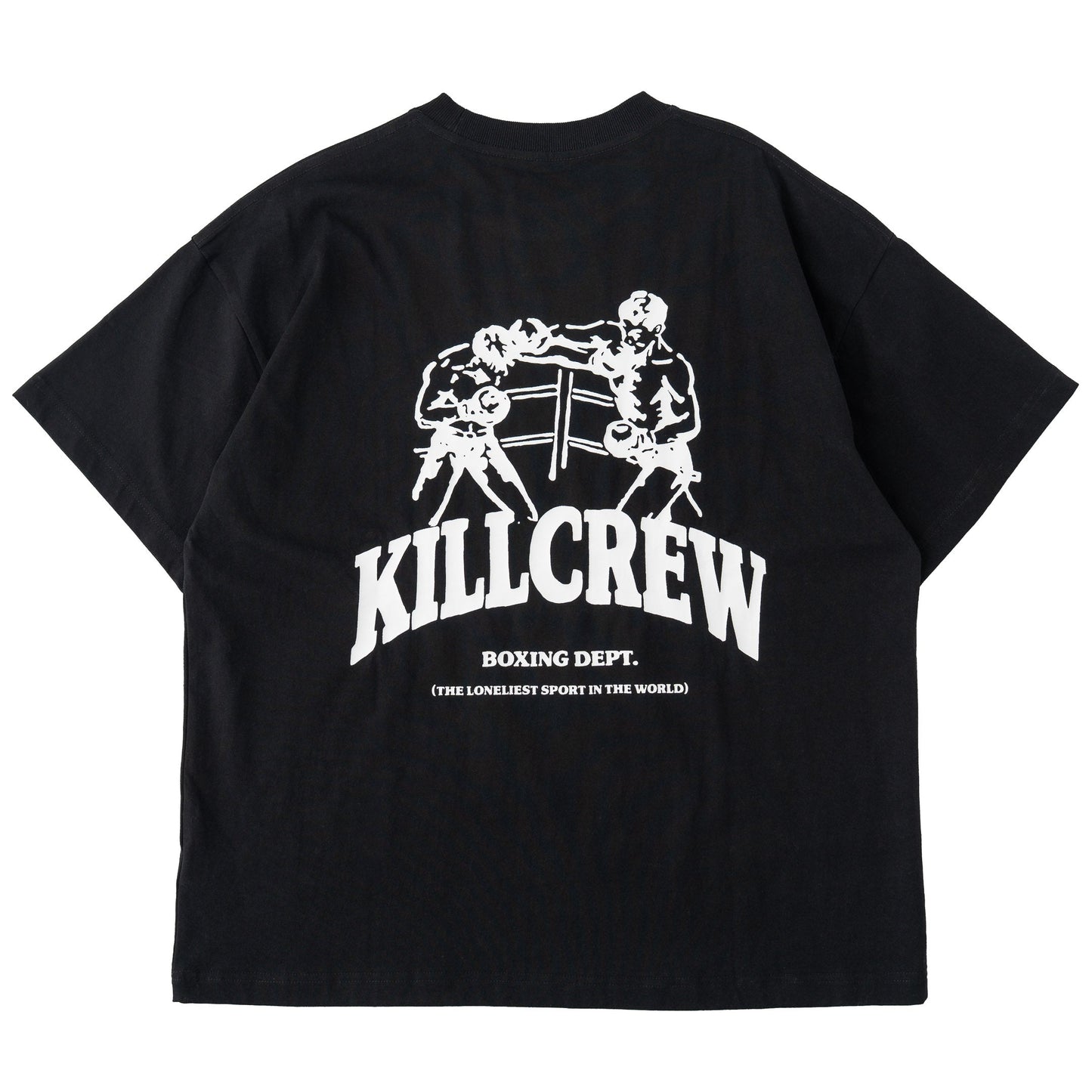 RELAXED FIT BOXING DEPARTMENT T-SHIRT - BLACK / WHITE